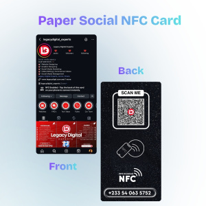 BizTap™ NFC Smart Business Card – Social